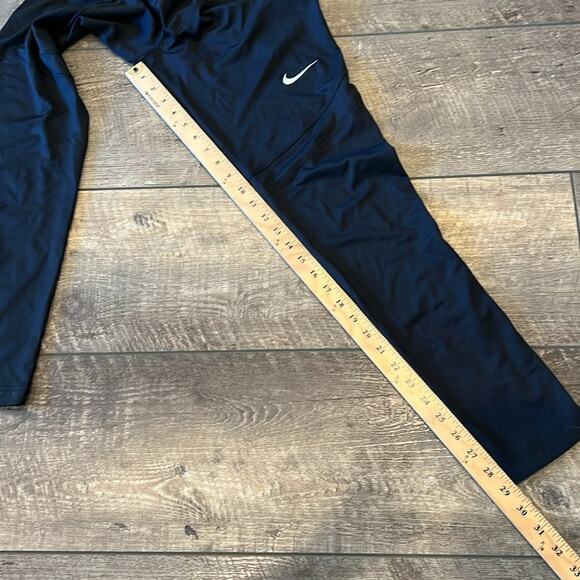 Nike Men's Power Reflect Running Black Tights Pant Size M - Picture 6 of 9